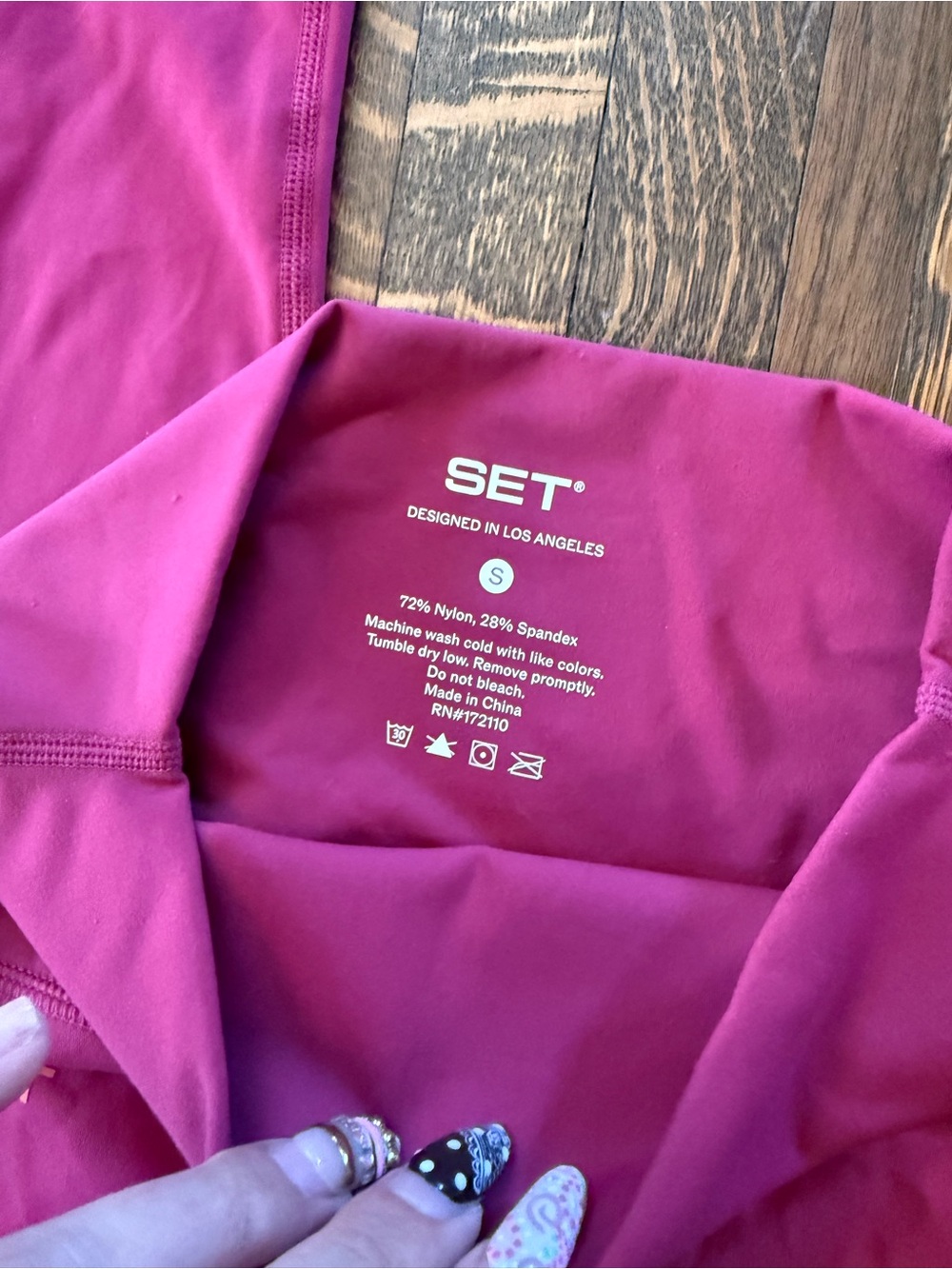 SET Active Breathe Leggings in Heatwave - Picture 3 of 5